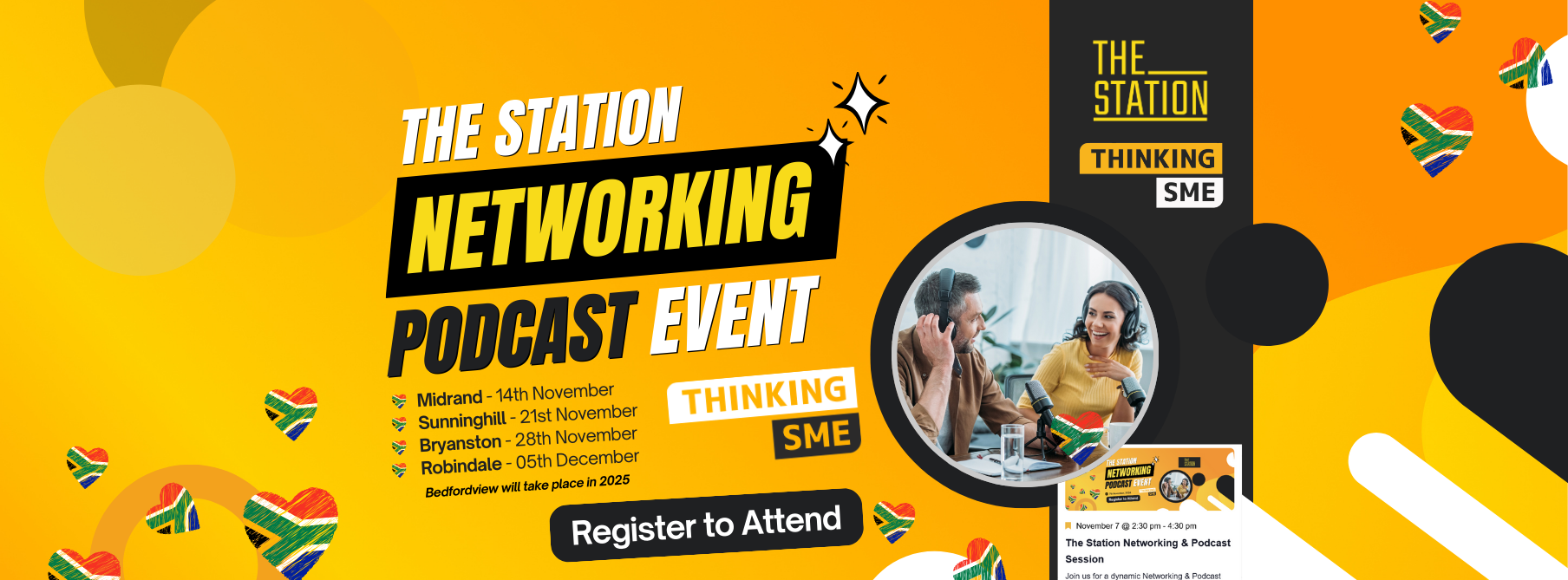 The Station Networking Banner 1